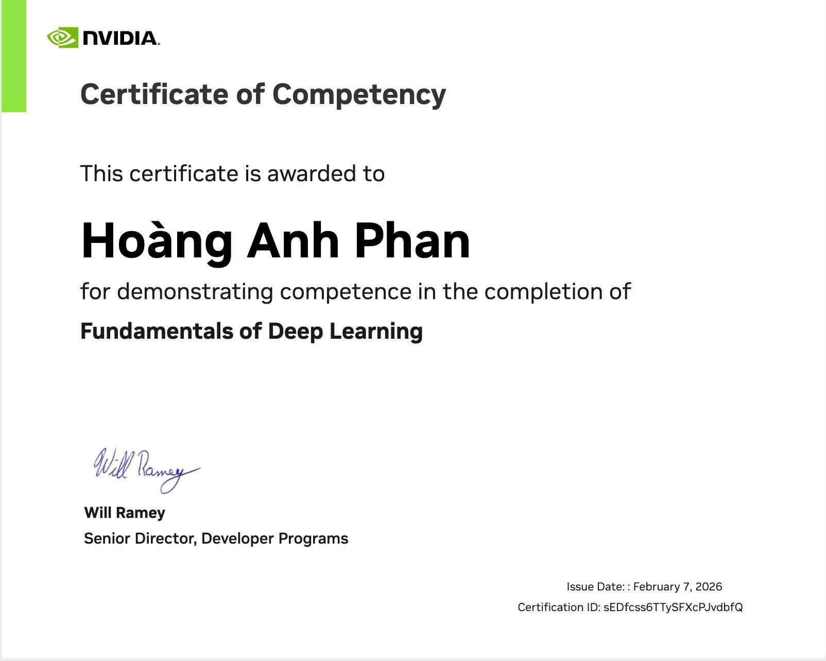 Fundamentals of Deep Learning