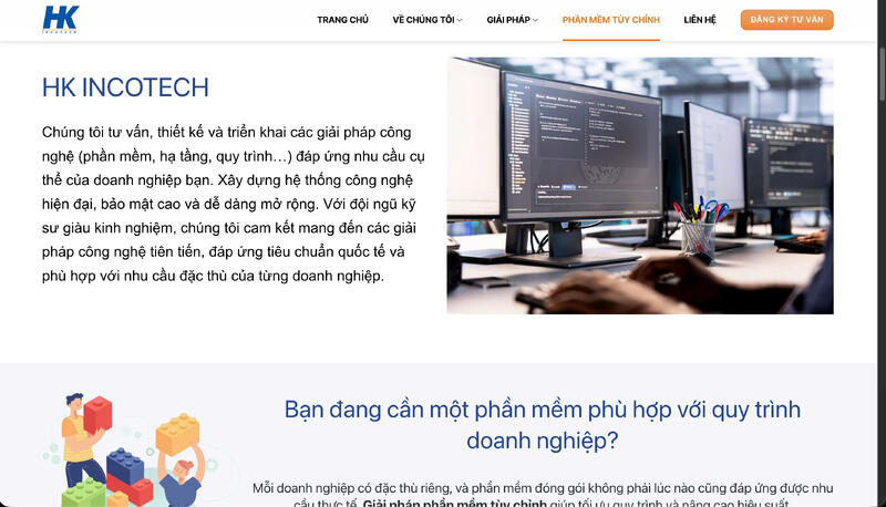 HKI Software Landing Page - 2